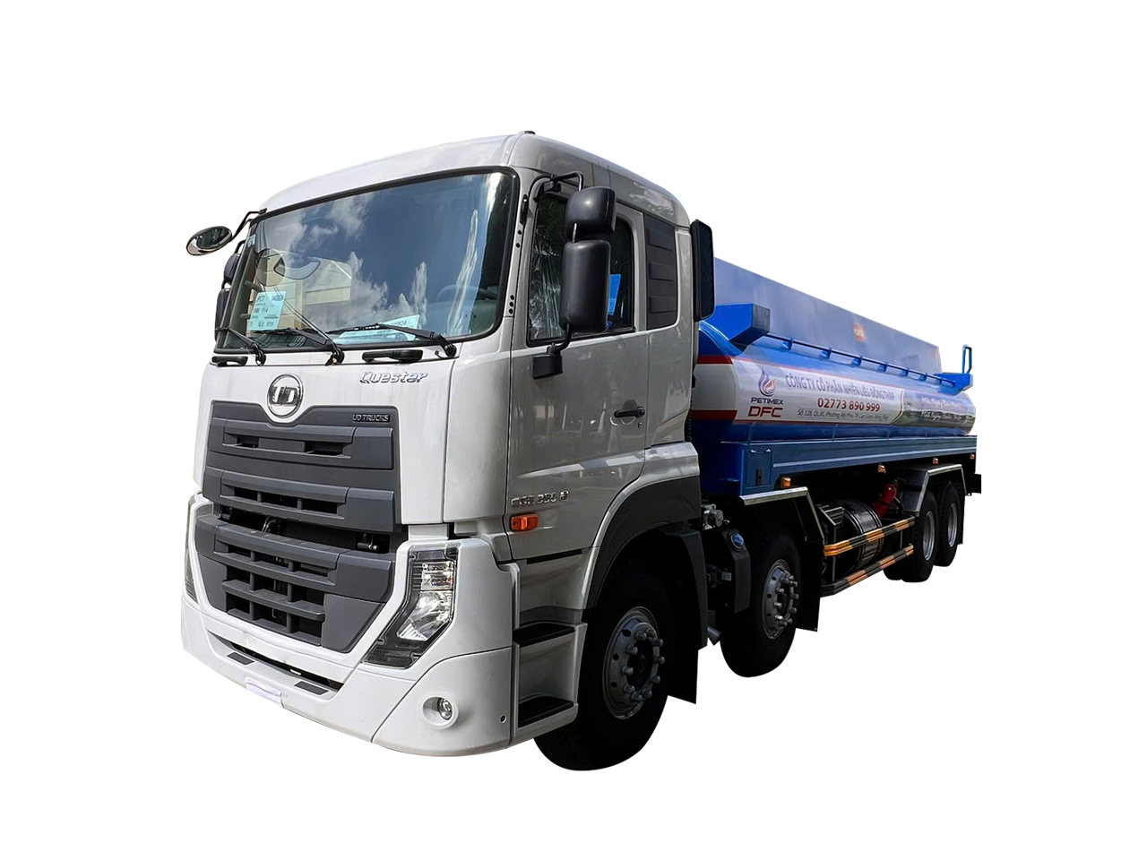 XE BỒN XĂNG DẦU 22 KHỐI UD TRUCKS CGE 350 WB6525 AKS